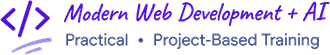 Modern Web Development Modern Web Development